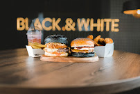 Plats et boissons du Restaurant de hamburgers Black & White Burger Roncq à Tourcoing - n°1
