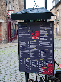 Menu du Restaurant La Tomate à Dinan