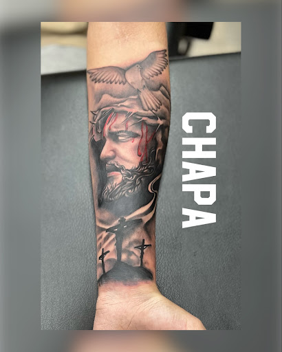 Explore kaneki tattoo ideas, creative tattoo ideas in Laredo, available at Tinta Sagrada Tattoos & Supplies