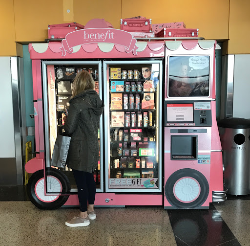 Beauty products vending machine Oakland