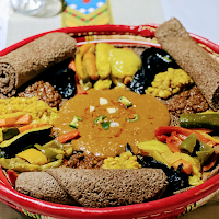 Injera du Restaurant érythréen Restaurant Asmara -ቤት መግቢ ኣስመራ - Spécialités Érythréennes et Éthiopiennes à Lyon - n°1