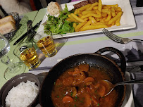 Poulet au curry du Restaurant Les Terrasses de La Baie à Le Mont-Saint-Michel - n°5