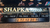Restaurant turc Shapka Kebab à Plescop (la carte)