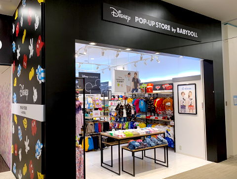 DISNEY POP-UP STORE by BABYDOLLららぽーと立川立飛店