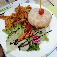Hamburger végétarien du Restaurant français Le Jardin restaurant à Vias - n°8