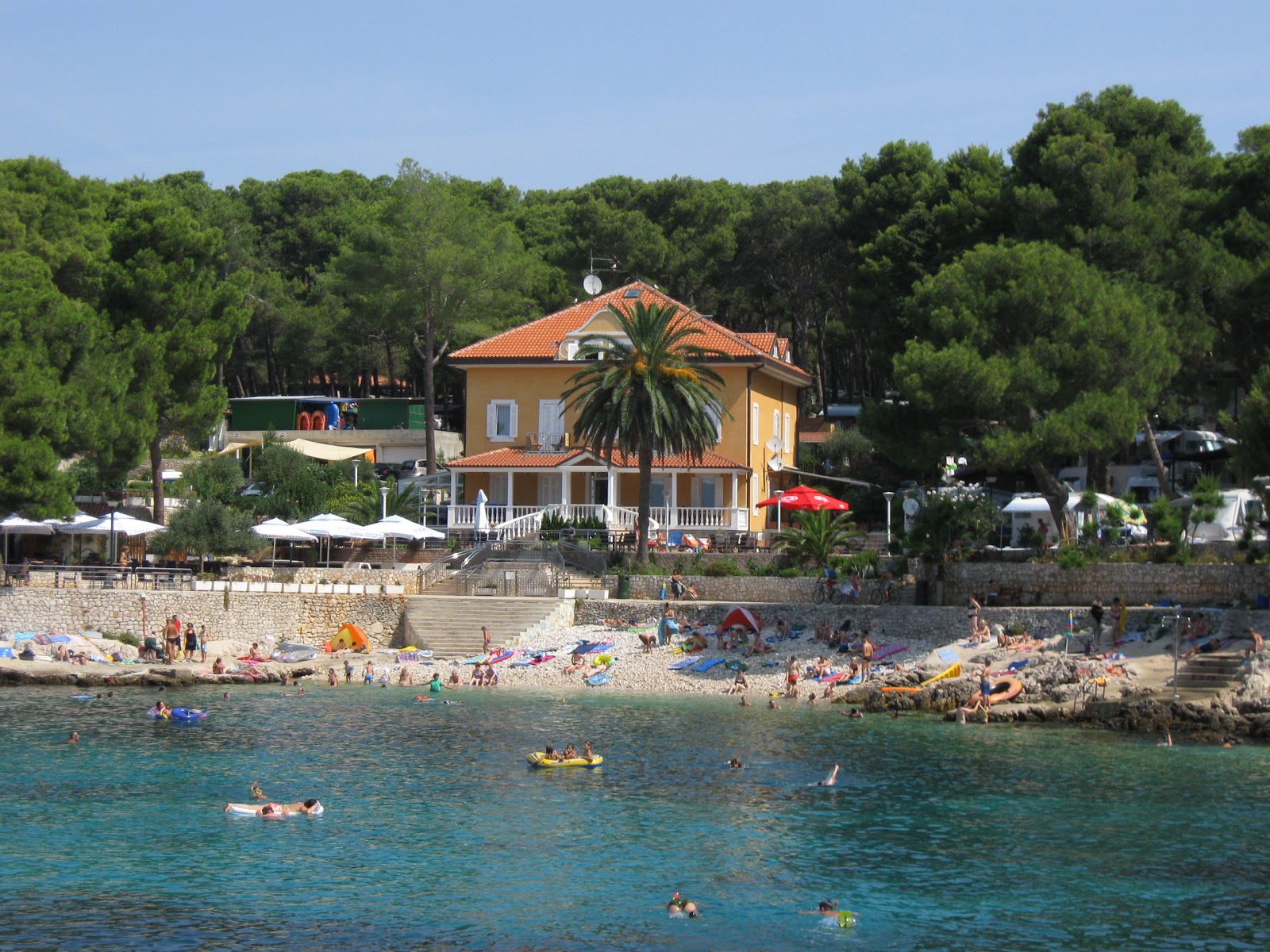 Fotografija Mali Losinj udobje območja