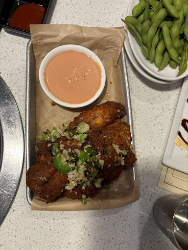Jalapeño crispy chicken wings
