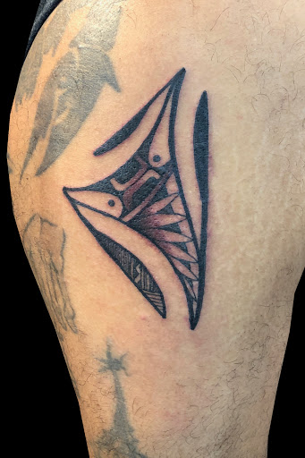 Explore rolling stones tattoo ideas, creative tattoo ideas in Lahaina, available at Sweet Trade Tattoo