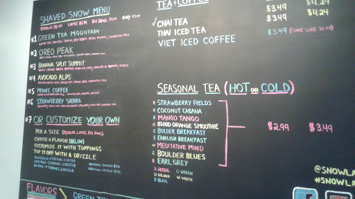 Ice Cream Shop «SNOWLAB», reviews and photos, 4360 E Evans Ave, Denver, CO 80222, USA