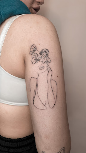 Explore smurf tattoo ideas, creative tattoo ideas in New York, available at In Due Time Tattoo