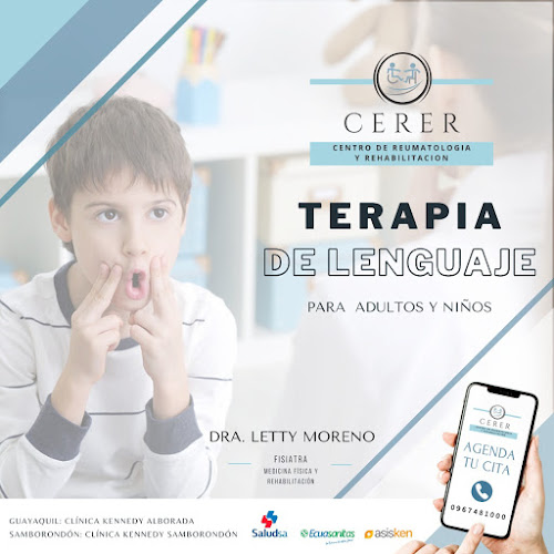 Comentarios y opiniones de CERER S.A.- Centro de Reumatología y Rehabilitación - Guayaquil