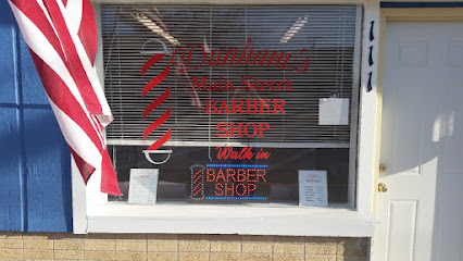 Dunham's Main Street Barbershop. 'Walk in only'