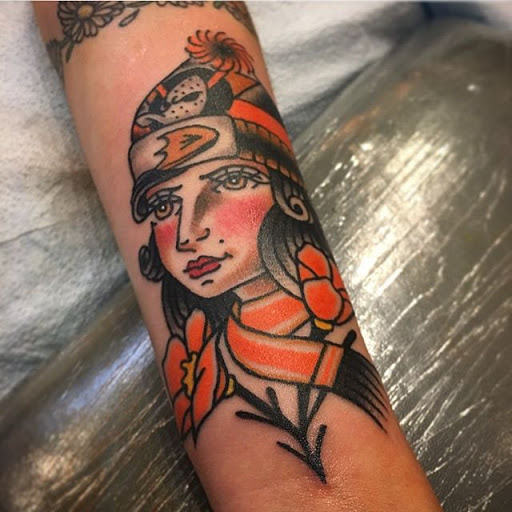 Explore shoulder tribal tattoo ideas, creative tattoo ideas in Anaheim, available at Torch Tattoo