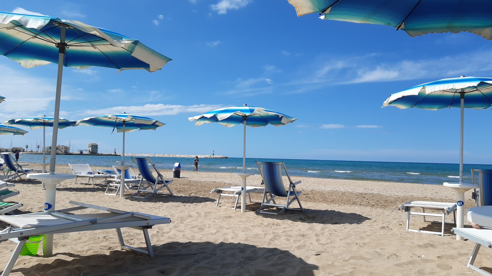 Foto av Spiaggia di Levante med rymlig bukt