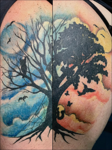 Explore gamble tattoo ideas, creative tattoo ideas in Louisburg, available at Lewter Tattoos and Piercing