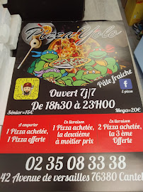 Pizza-yolo à Canteleu carte