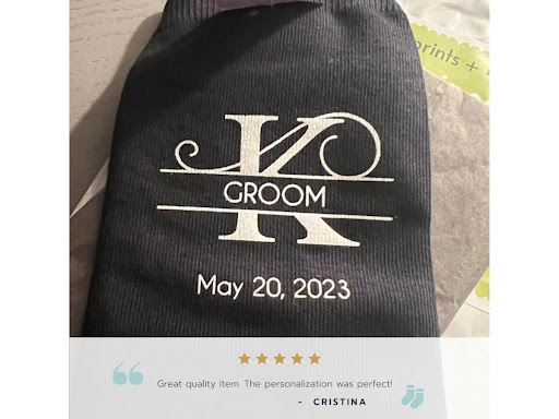 sockprints Custom printed socks and more No minimums image
