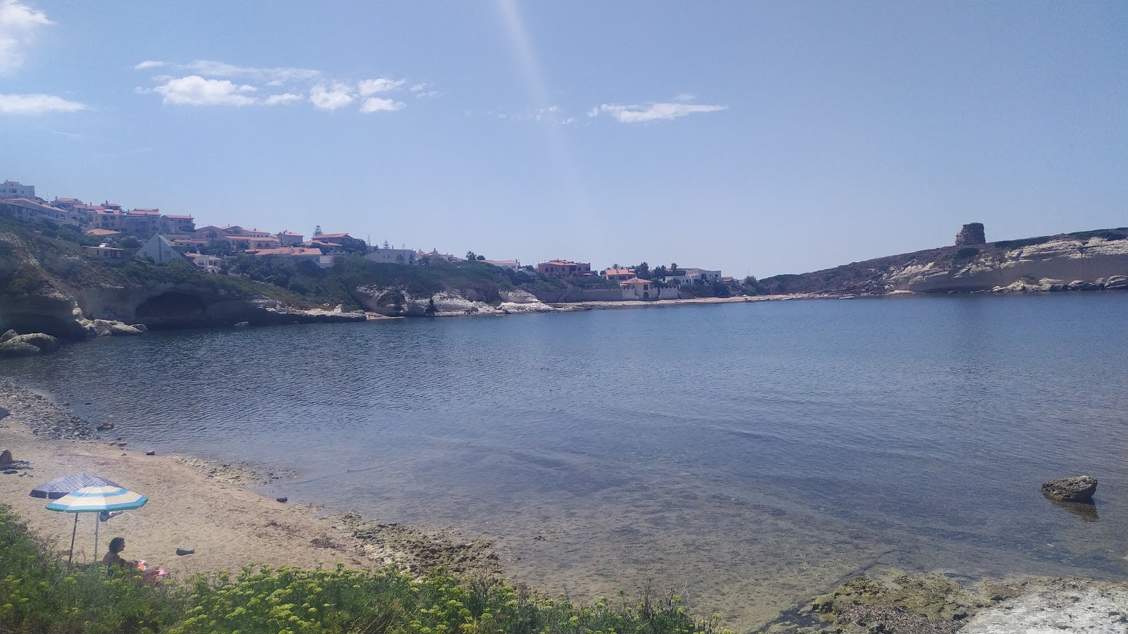 Foto van Spiaggia dei Preti (Spiaggia Stella) met direct strand