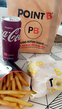 Plats et boissons du Restaurant de hamburgers Point B à Lens - n°7
