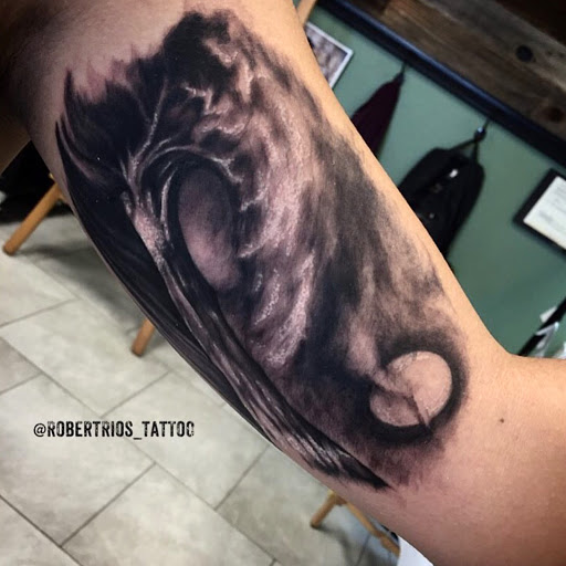 Explore engineering tattoo ideas, creative tattoo ideas in Fontana, available at Dark Hearts Tattoo Gallery