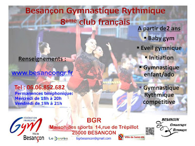 Besançon Gymnastique Rythmique à Besançon