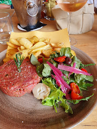 Steak tartare du Restaurant méditerranéen La DifférAnce à Roquebrune-Cap-Martin - n°1