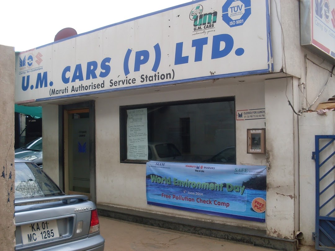 UM CARS PVT LTD. Maruti Authorised Service Station