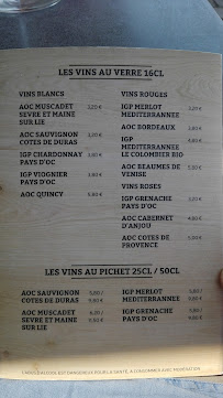 Brasserie Le Cap Horn à Île-aux-Moines menu