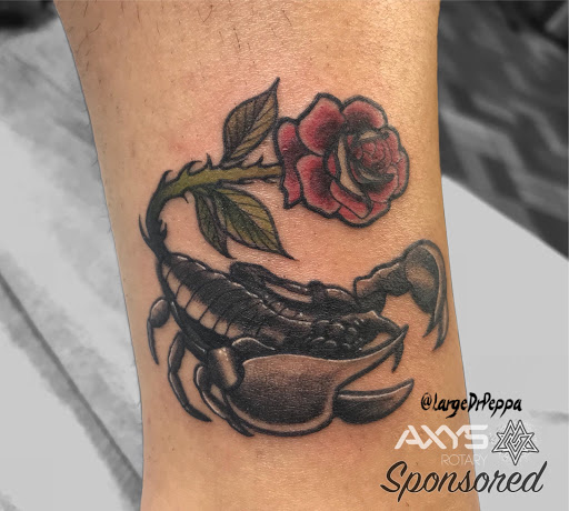 Explore colorado mountain tattoo ideas, creative tattoo ideas in Mcallen, available at World Famous La Mancha Tattooz