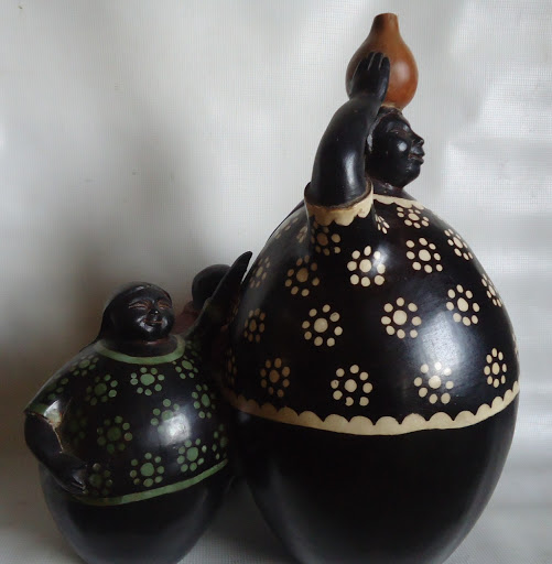 Gerasimo Sosa - Taller - Ceramica de Chulucanas - Artesanias del Peru.