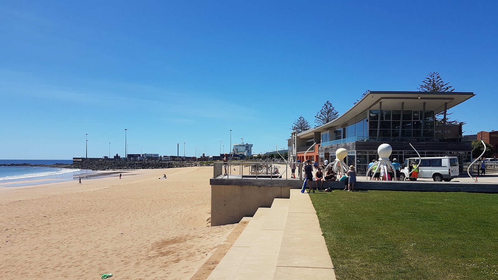 Foto de Burnie Waterfront, West Beach - lugar popular entre os apreciadores de relaxamento