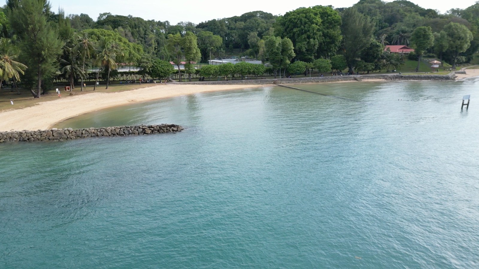Photo of St John's Island Beach amenities area