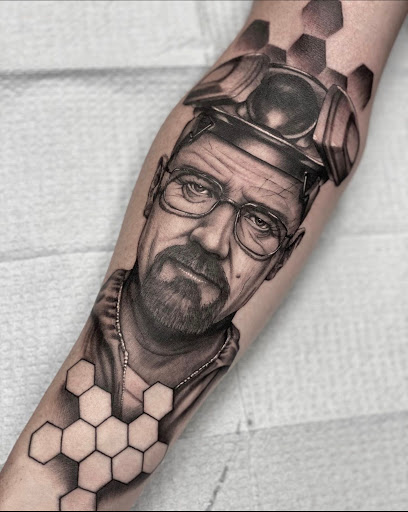 Explore dirty hands clean money tattoo ideas, creative tattoo ideas in Arabi, available at Hidden Dimension Studio