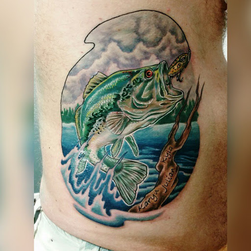 Explore triple moon tattoo ideas, creative tattoo ideas in Scranton, available at Art Rage Tattoo Studio