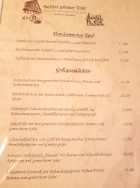 Restaurant franconien Gasthaus Goldener Adler, Fam. Gerhäußer à Bad Windsheim - menu / carte