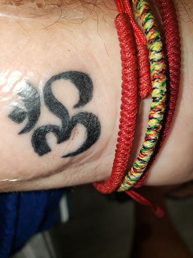 Explore leg tattoo idea, creative tattoo ideas in Red Bank, available at Front Street Tattoo