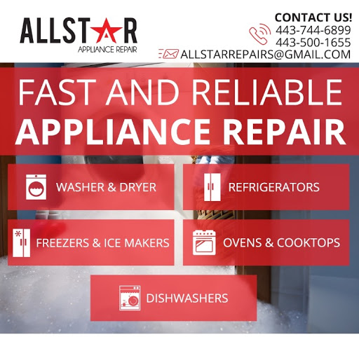 Appliance Repair Service «All-Star Appliance Repair Baltimore», reviews and photos, 30 Jones Falls Terrace, Baltimore, MD 21209, USA