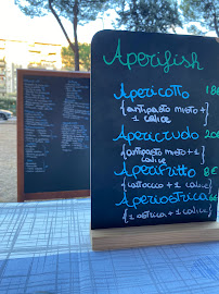 Fish House à Rome menu