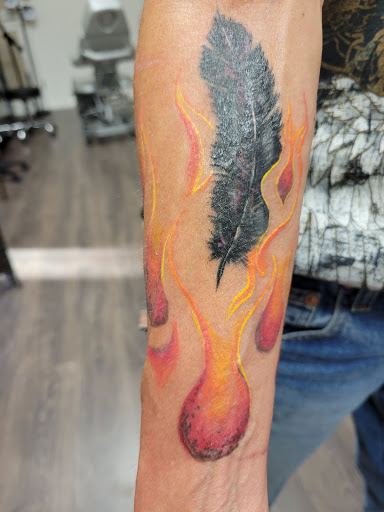 Explore lotus tattoo ideas, creative tattoo ideas in Auburndale, available at Till Death Tattoo Studio