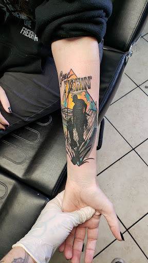 Explore silhouette tattoo ideas, creative tattoo ideas in Little Rock, available at Empire of Ink Tattoo & Piercing