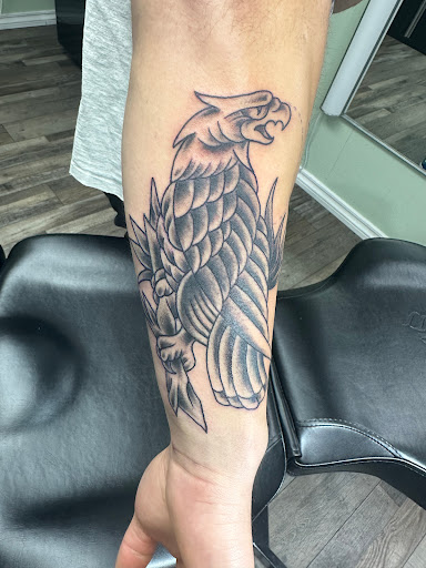 Explore tattoo ideas for epilepsy, creative tattoo ideas in Walworth, available at Bearded Buffalo Tattoo and Body Piercing