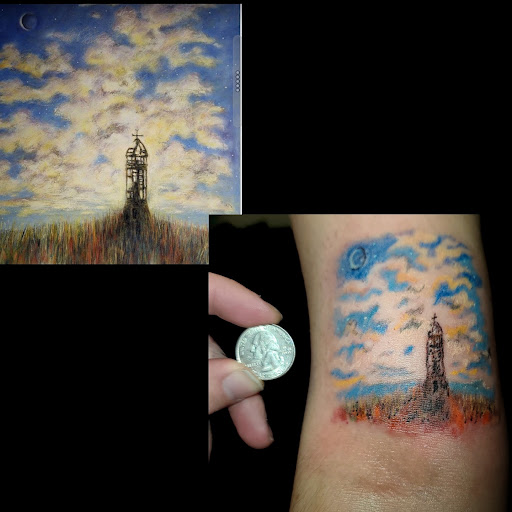 Explore sonder tattoo ideas, creative tattoo ideas in Tacoma, available at LIFESENTENCEinK Tattoo Shop