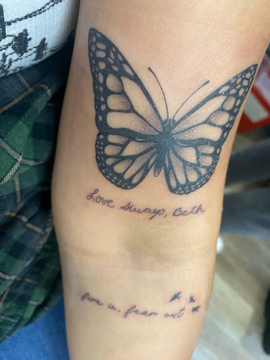 Explore side tattoo ideas, creative tattoo ideas in Ocoee, available at Fine Ink Studios Tattoos