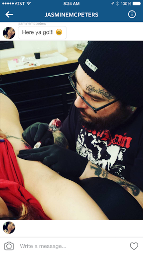 Explore evil eye tattoo ideas, creative tattoo ideas in Lafayette, available at Evil Genius Tattoo Club