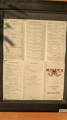 Mater's Pizza & Pasta Emporium