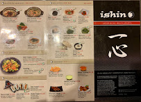 Menu du Ishin à Berlin