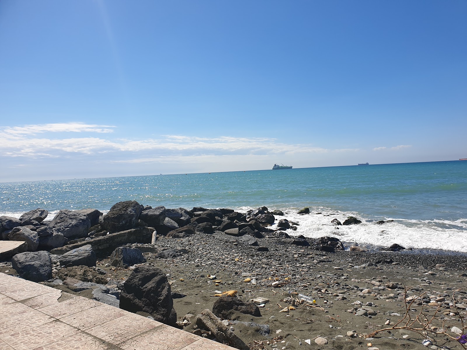 Fotografija Burnaz beach z prostorna obala