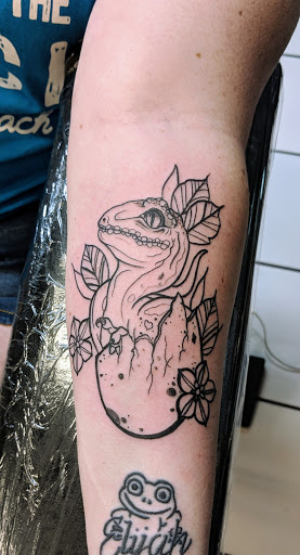 Explore spider web tattoo ideas, creative tattoo ideas in Beverly Hills, available at R-N-R Custom Tattoos