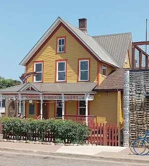 Craft beer at a brewery in Marquette Michigan
