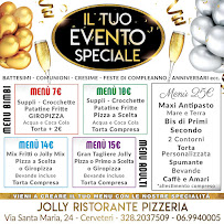 Menu / carte de Jolly Ristorante Pizzeria à Cerveteri